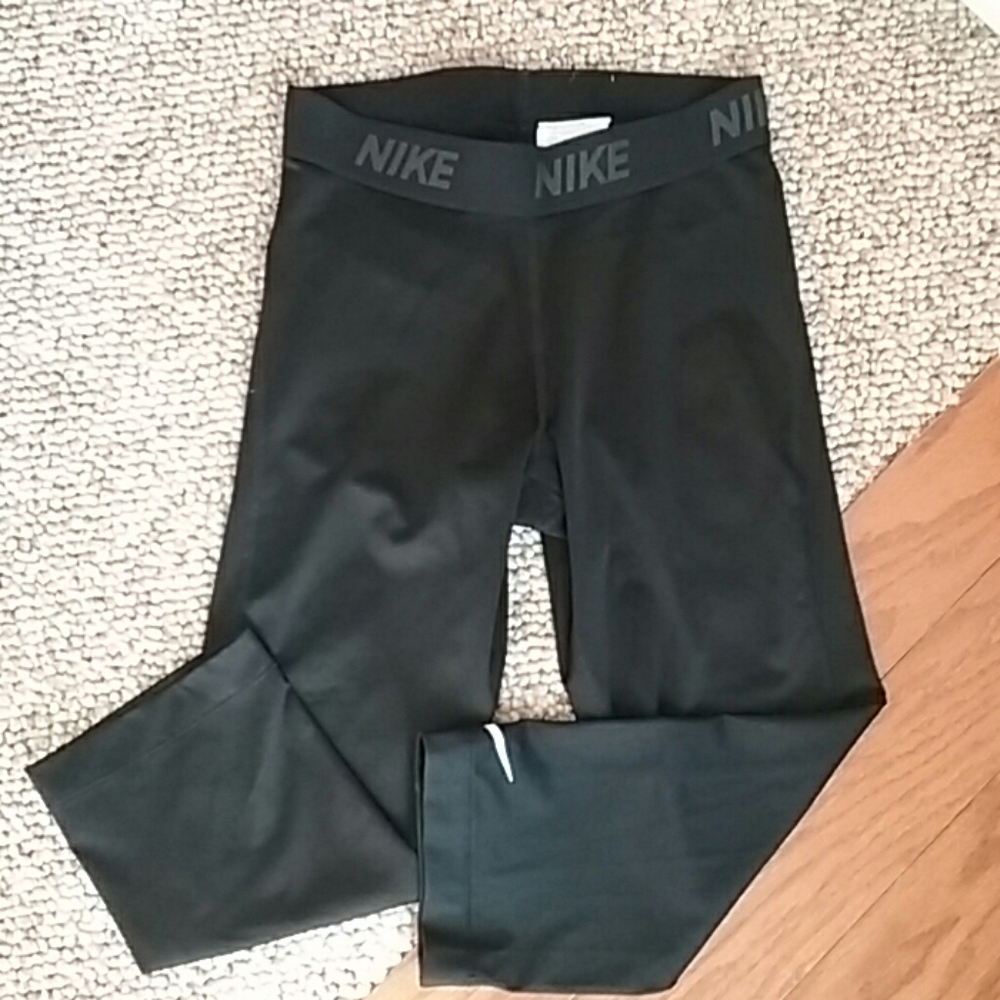 Black Nike Spandex Crop Pants size XS